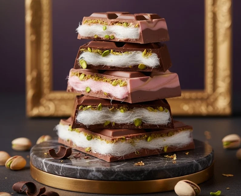 Chocolate dubai cotton candy