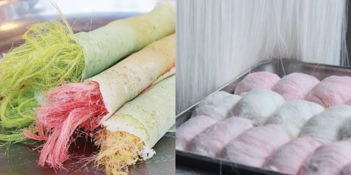 Thai cotton candy turkey cotton candy